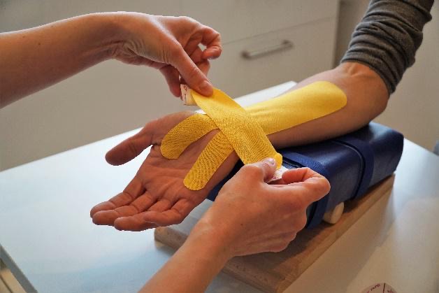 Handtherapeutische Behandlung